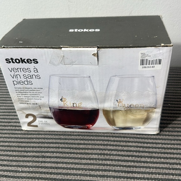 King and Queen glass - Picture 3 of 4